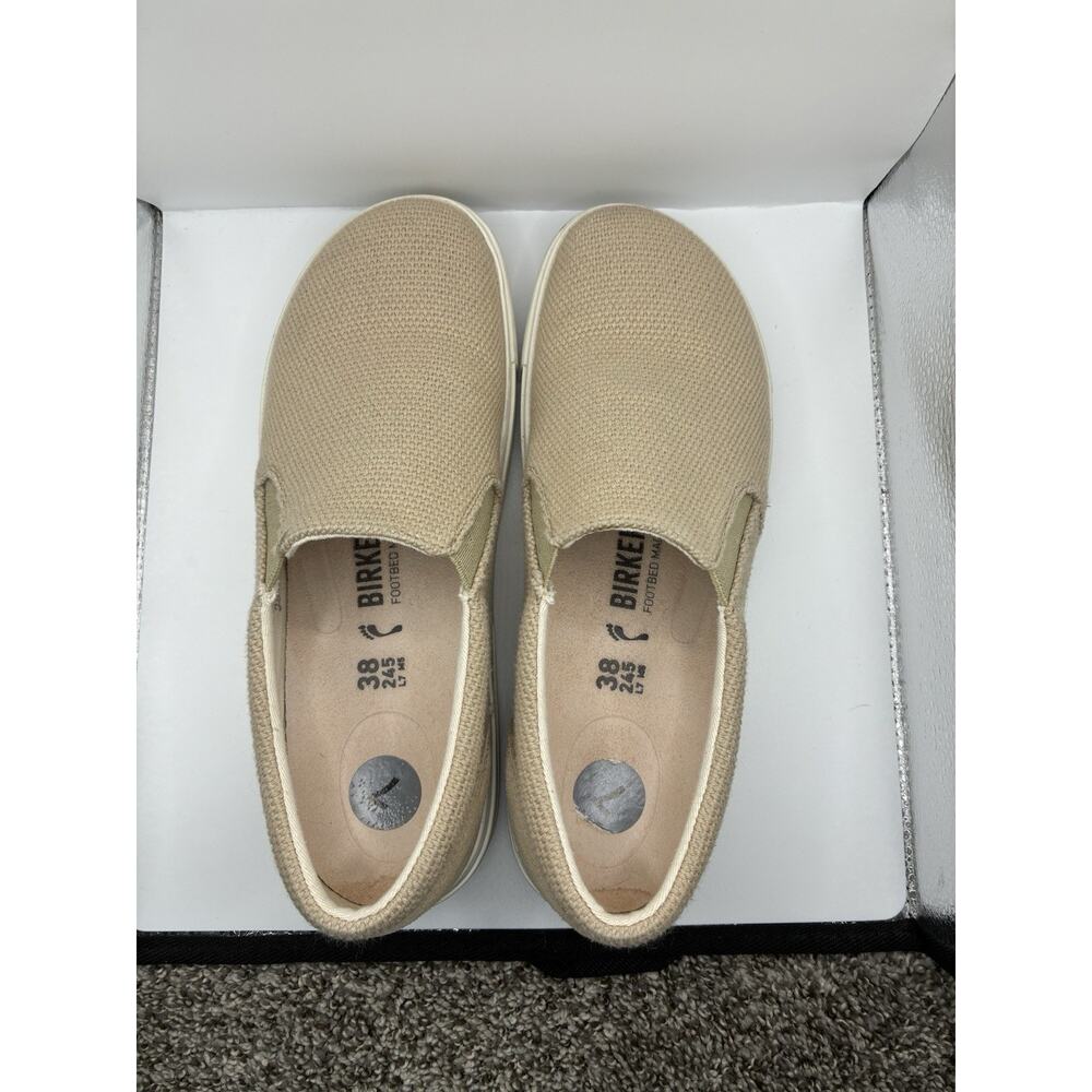 Birkenstock Oswego Women's Eu 38 Us 7 Tan Slip On Shoes Sneakers Comfort Support